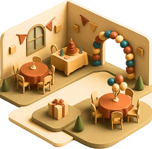 Кімнати для&nbsp;святкування