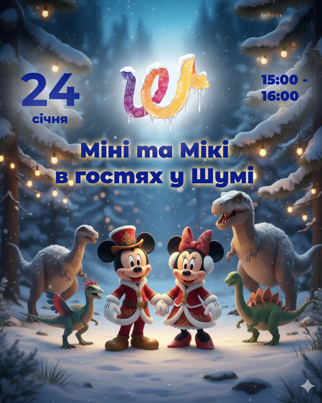 Міні та Мікі в гостях у Шумі